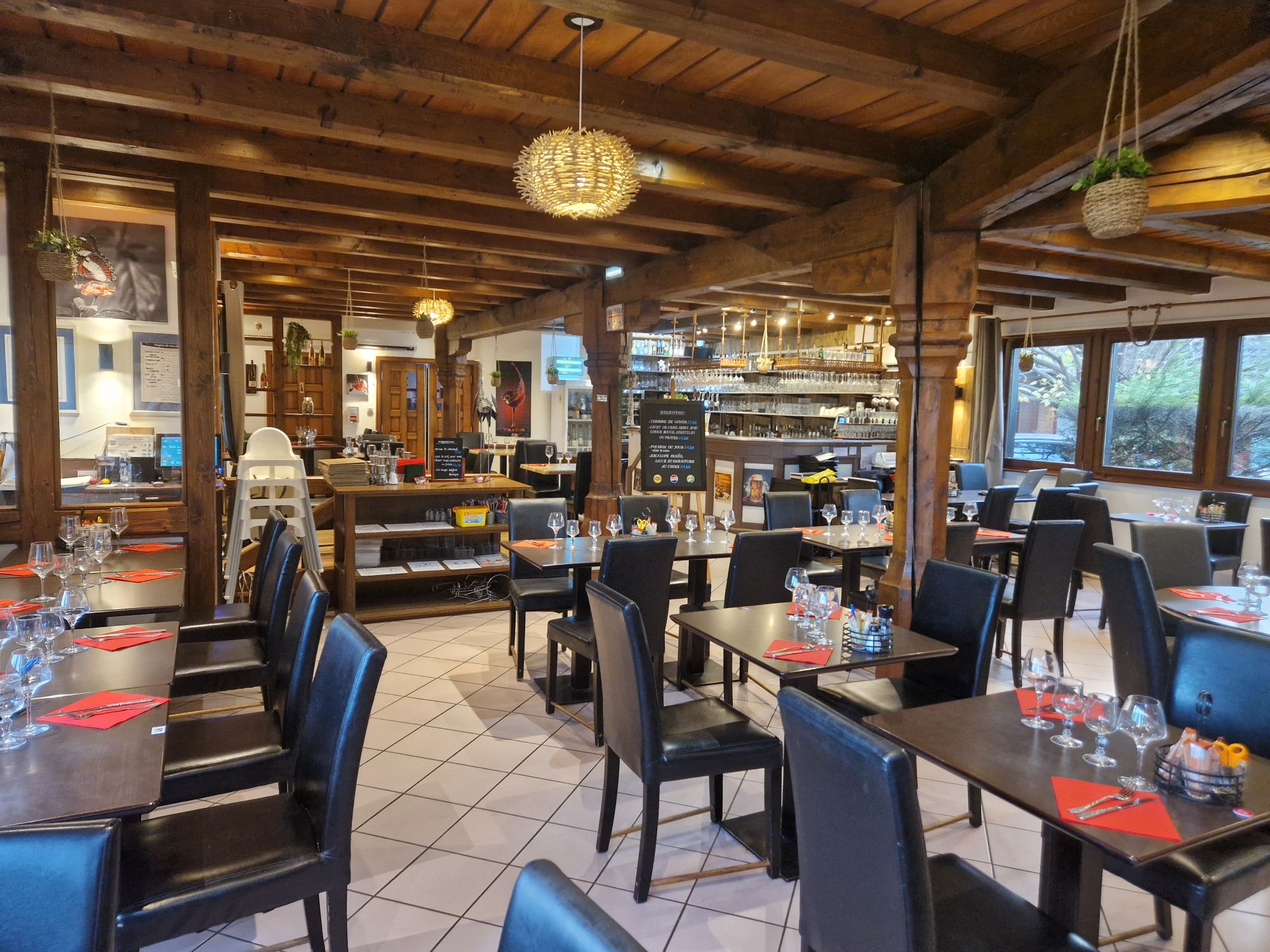 OBERGEDUPARC HUNAWIHR_13 | O'berge du parc Restaurant O’berge du Parc à Hunawihr près de Ribeauvillé : entre cuisine alsacienne et cuisine française traditionnelle Colmar 0